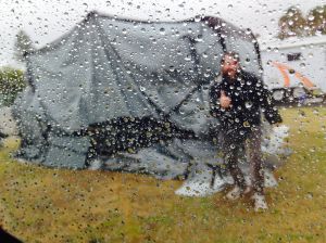 All tied up and readied for abandonment!