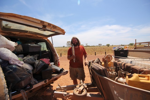 Well, we had to pull out every inch of the boot, but we did have an extra shock - thanks again Vic for your sage advice!